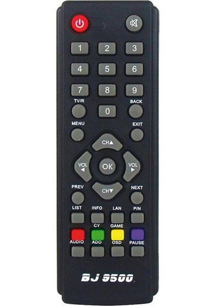 Benjamin BJ-9500 Herz 88000 Uyumlu Mini Scart Uydu Kumanda