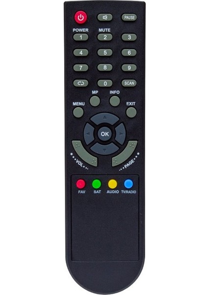 Weko Kr Samux Hd Real Uyumlu Uydu Kumandası