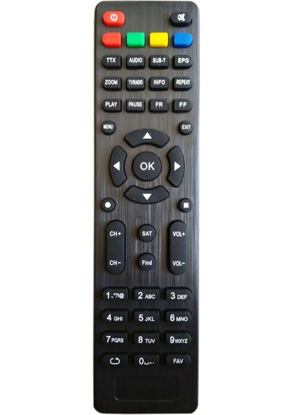 Herz HR-65000 Hd Megasat Benjamin 11200 Techstar 6000 Microstar Msr-30 Moonstar 9500 Uyumlu Uydu Kumanda