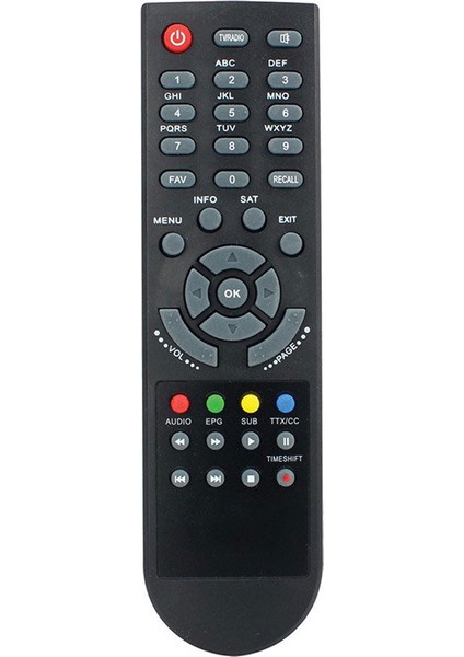 Wismann Uyumlu Hd-Botech Piko 207 Hd-Sunny AT-14950 Uydu Alıcı Kumandası