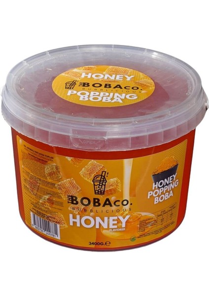 Bubble Tea Boba – Bal / Honey 3,4 kg