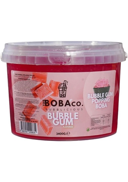 Bubble Tea Boba – Bubble Gum 3,4 kg