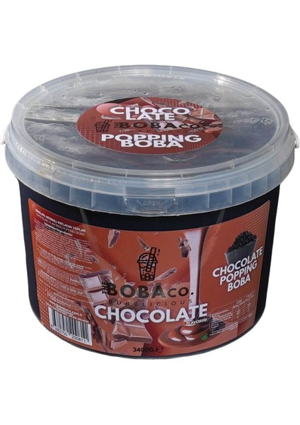 Bubble Tea Boba – Çikolata / Chocolate 3,4 kg