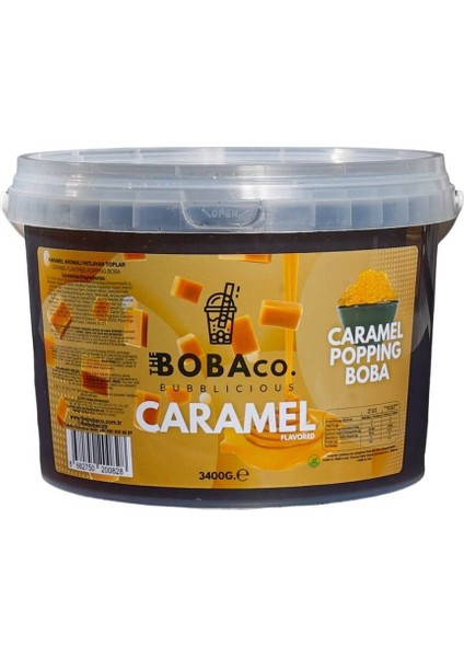 Bubble Tea Boba – Karamel / Caramel 3,4 kg