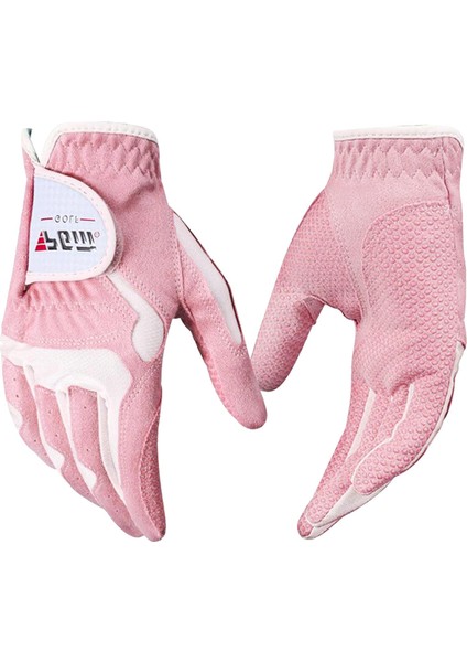 Kadınlar Bayanlar Golf Eldivenleri Kaymaz Nefesli Tam Parmak Mitten Sağ Sol Pembe Beyaz Xxl (Yurt Dışından) indirimleri
