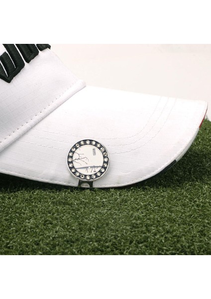 25MM Golf Topu Işaretleyiciler Şapka Klip Anti-Pas Konum Işareti Işareti Giveaway D (Yurt Dışından) fiyatları