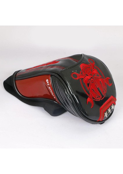 Golf Sürücüsü Headcover Pu Deri Kulübü Kafa Kapak W / No. Değiştirilebilir Tag Siyah Ut (Yurt Dışından) fiyatları