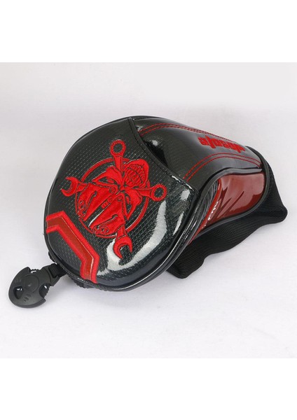 Golf Sürücüsü Headcover Pu Deri Kulübü Kafa Kapak W / No. Değiştirilebilir Tag Siyah Ut (Yurt Dışından) modelleri