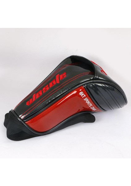 Golf Sürücüsü Headcover Pu Deri Kulübü Kafa Kapak W / No. Değiştirilebilir Tag Siyah Ut (Yurt Dışından) indirimleri