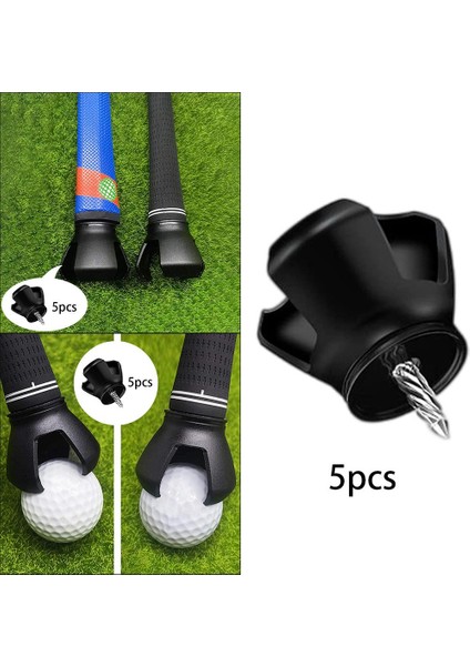 3-Prong Golf Topu Retriever Golf Hediye Golf Topu Için Erkekler Için Erkekler 5 Parça (Yurt Dışından)