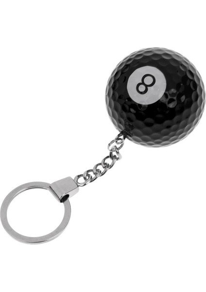 Golf Topu Anahtarlık Araba Anahtarlık Golf Hediye Sevimli Çanta Charm Çanta Kolye Bilardo (Yurt Dışından)