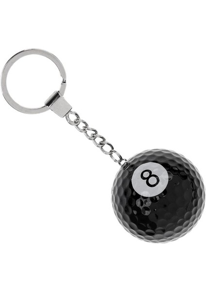 Golf Topu Anahtarlık Araba Anahtarlık Golf Hediye Sevimli Çanta Charm Çanta Kolye Bilardo (Yurt Dışından)