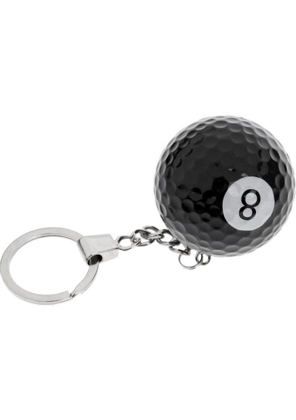 Golf Topu Anahtarlık Araba Anahtarlık Golf Hediye Sevimli Çanta Charm Çanta Kolye Bilardo (Yurt Dışından)