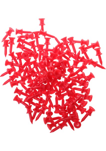 100 Adet Profesyonel Plastik Kale Golf Tees Eğitim Yardımı 25/32/36/42 / 50/60/70MM (Yurt Dışından)