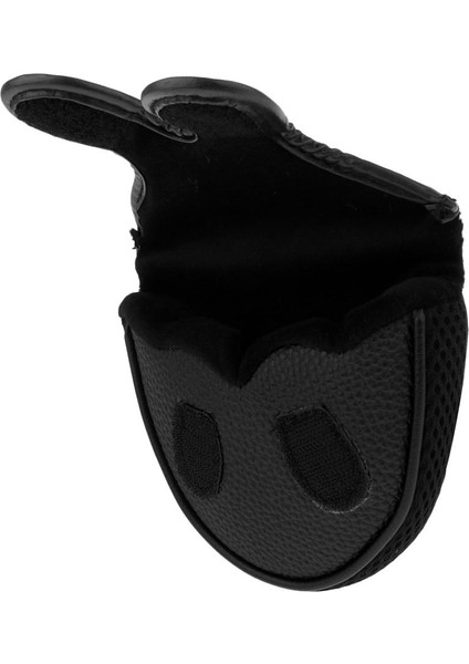 Pu Golf Mallet Kafa Kapak Atıcı Headcover Koruyucu Guard Sleeve Kırmızı Siyah (Yurt Dışından)