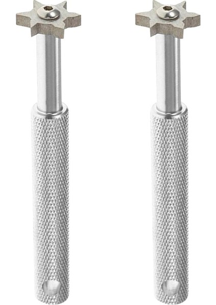 2 Adet Pro Kama ve Demir Golf Kulübü Araç Kalemtıraş ve Temizleyici Gümüş Regrovoving (Yurt Dışından)