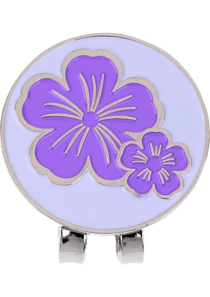 Ayrılabilir Manyetik Golf Top Marker Klip ile Golf Şapka Klibi Mor (Yurt Dışından) fiyatları