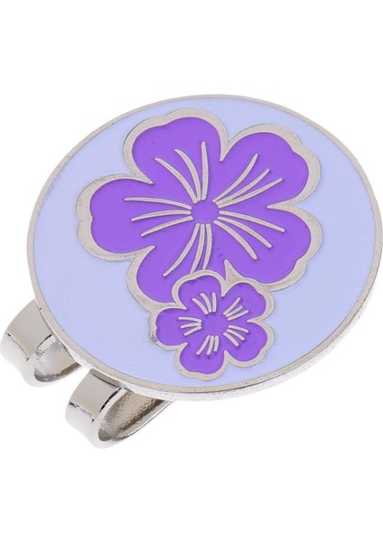 Ayrılabilir Manyetik Golf Top Marker Klip ile Golf Şapka Klibi Mor (Yurt Dışından) fırsatları