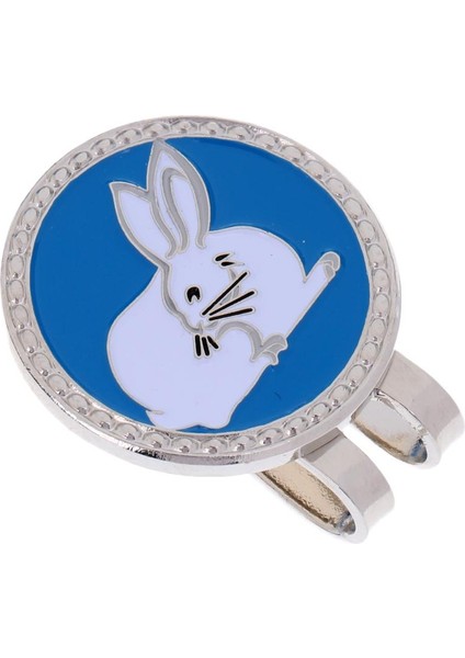 Alaşım Yaratıcı Çince Zodyak Tavşan Golf Şapka Klip Manyetik Ball Marker Tavşan ile (Yurt Dışından) fırsatları