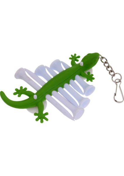 Golf Tee Tutucu Tees Topu Marker Taşınabilir Anahtarlık Yeşil Gecko Şekli (Yurt Dışından) indirimleri