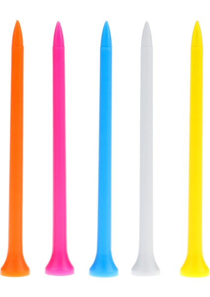 200 Adet / Takım Golf Tees Karışık Renkler Plastik Golf Tees Topu Marker Golf Kulübü 100MM (Yurt Dışından) modelleri