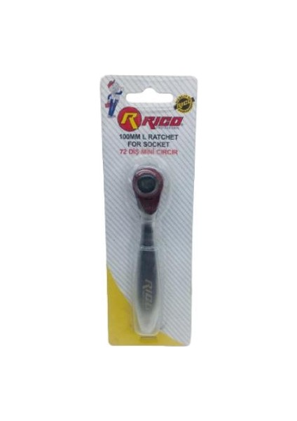 Rc2002 1/4" Mini Cırcır Kolu 72 Diş 100mn