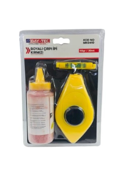 Mk0410 Boyalı Çırpı Ipi Seti Kırmızı 115gr/ 30mt fiyatları