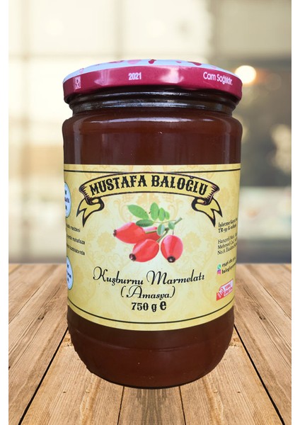 Kuşburnu Marmelatı (Amasya) (- Ev Yapımı) 750 gr