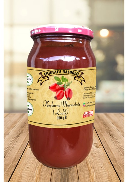 Kuşburnu Marmelatı (Ladik) (- Ev Yapımı) 1100 gr