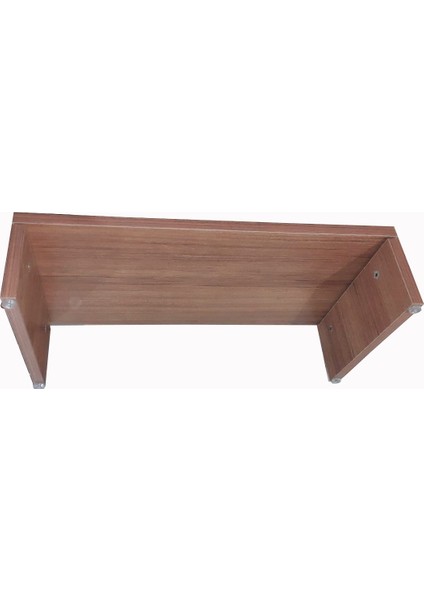 Wooden Gold 13 cm Yükseklikte Teak Kahverengi Monitör Stand Ekran Yükseltici 3520