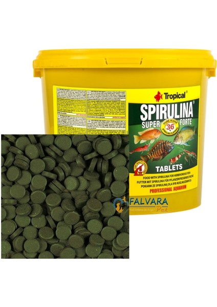 Süper Spirulina Forte Tablet Yem 1000 Adet