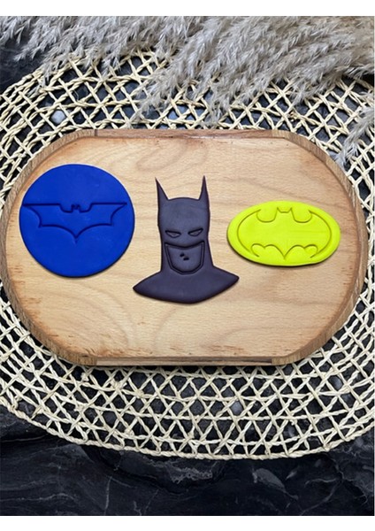 Small Shapes Batman 3lü Set Kurabiye Kalıbı