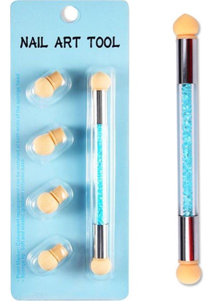 Nail Art Tırnak Süsleme Ombre Sünger