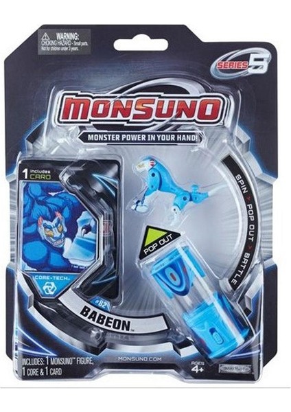 Orijinal Monsuno Babeon Figür 1 Figür 1 Kart 1 Fırlatıcı Birlikte