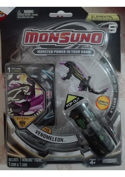 Venomeleon Oyun Seti Orjinal Lisanslı Monsuno 3 Lü Set