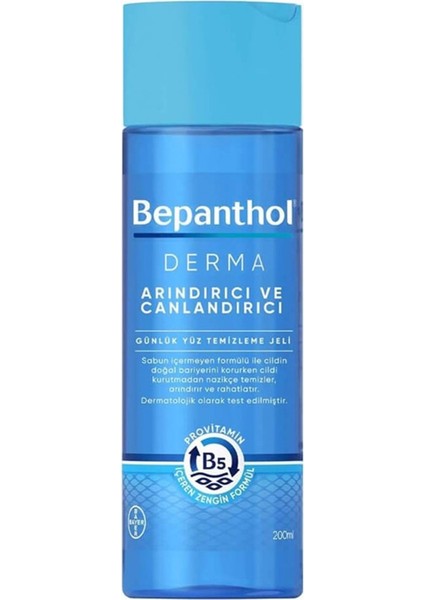 Derma Arındırıcı ve Canlandırıcı Yüz Temizleme Jeli 200 ml