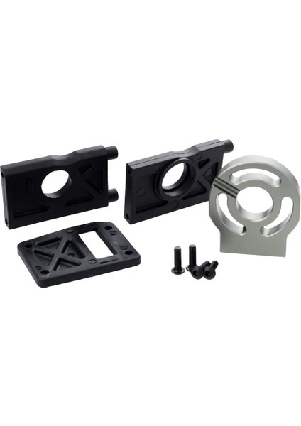 Alüminyum Alaşım Motoru ve Diff Montaj Plakası Yükseltme Parçaları 1: 8 Rc Kamyon Buggy (Yurt Dışından)