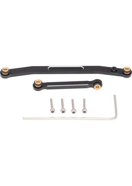 Eksenel SCX24 90081 Için 1/24 Metal Direksiyon Çubuğu Buggy Kamyonlar Yükseltme Parçaları (Yurt Dışından)