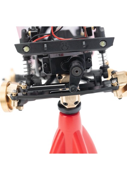 Eksenel SCX24 90081 Için 1/24 Metal Direksiyon Çubuğu Buggy Kamyonlar Yükseltme Parçaları (Yurt Dışından) modelleri
