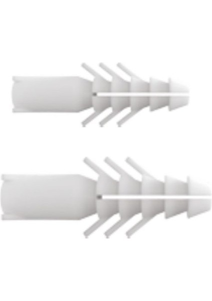 Pls Dübel Beyaz 8 mm ( 100 Adet )