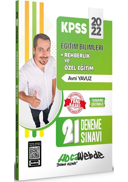 2022 KPSS Eğitim Bilimleri Rehberlik Ve Özel Eğitim 21 Deneme Sınavı