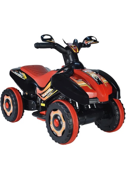 6V Akülü Atv Ranger Siyah