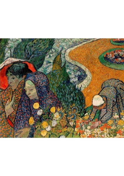 Canvas Cennet Bahçesi Anıları Sayılarla Boyama Seti Rulo 70 x 90 cm
