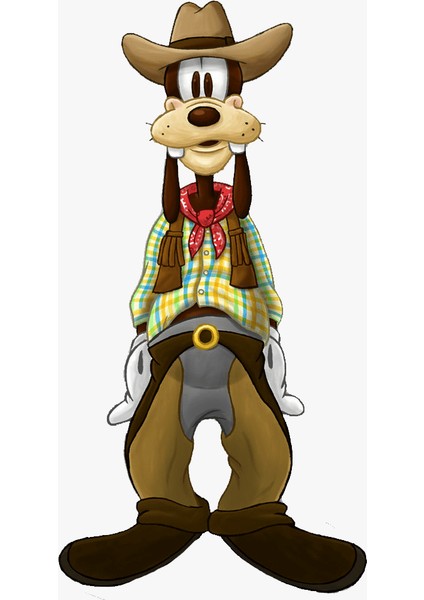 Canvas Goofy Sayılarla Boyama Seti Kasnaklı 60 x 75 cm