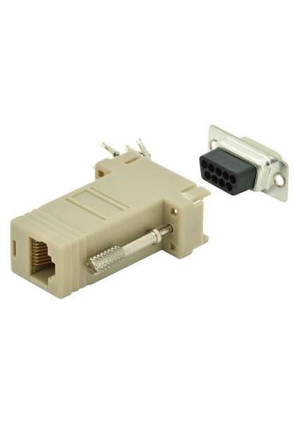 AK-610516-000-I Db9 To RJ45 Modüler Adaptr