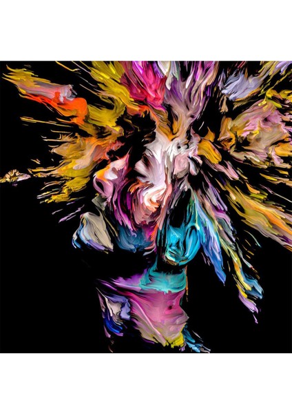 Canvas Renkler Karışınca Sayılarla Boyama Seti Rulo 100 x 140 cm