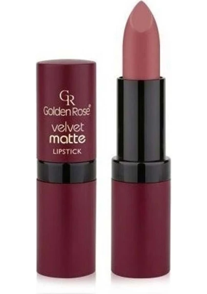 Golden Rose Velvet Matte Lipstick No: 16 Velvet Teddy - Mat Ruj - 8691190466169