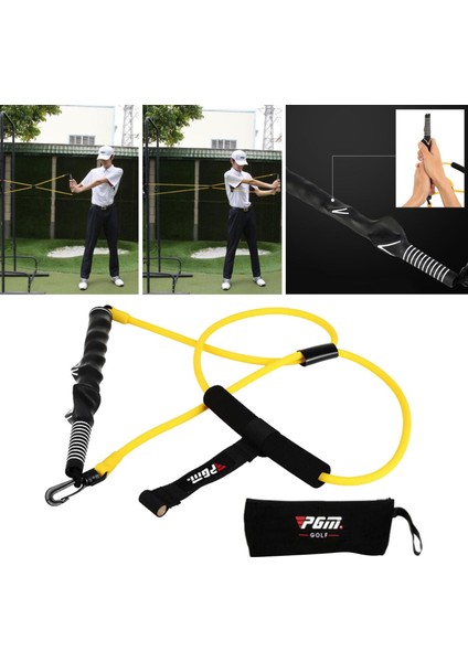 Pull Up Halat Egzersiz Direnç Bantları Kol Kas Trainer Kemer Golf Eğitimi (Yurt Dışından)