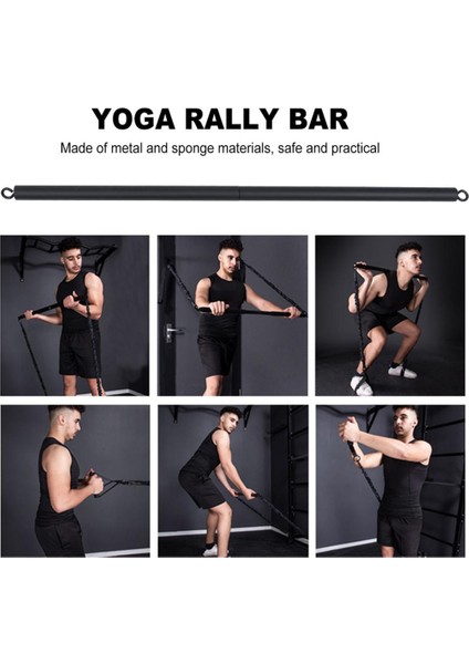 Pilates Bar Egzersiz Sopa Ev Egzersiz Için Tam Vücut Egzersiz Powerlifting (Yurt Dışından) modelleri