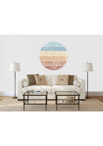 Boho Circle Series I Bas Kes Duvar Sticker